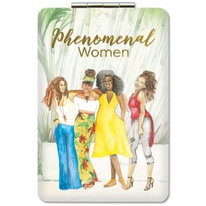 Phenomenal Woman Version 2 African American Compact Mirror