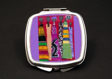 Aisha African American Duel Mirror Compact