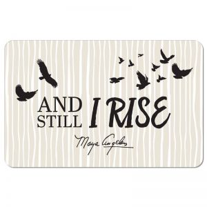 And Still I Rise Memory Foam Bath Floor Mat