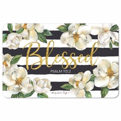 Blessed Magnolia Memory Foam Bath Floor Mat