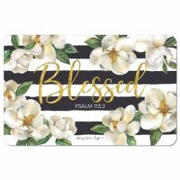 Blessed Magnolia Memory Foam Bath Floor Mat