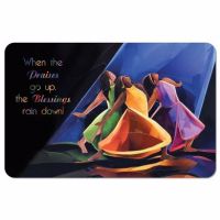 Praises Go Up Memory Foam Bath Floor Mat