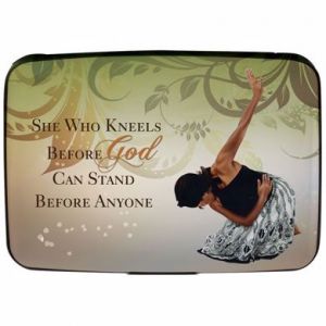 She Who Kneels  Card Holder