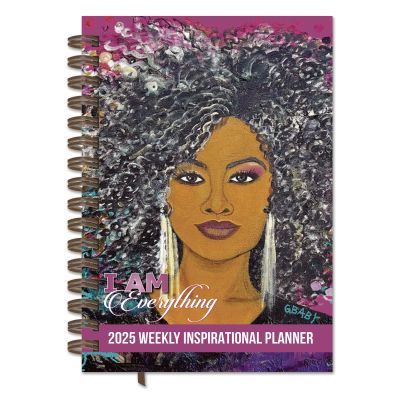 I Am Everything Black Art 2025 Weekly Inspirational Planner