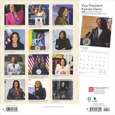 Vice President Kamala Harris 2025 Wall Calendar #2