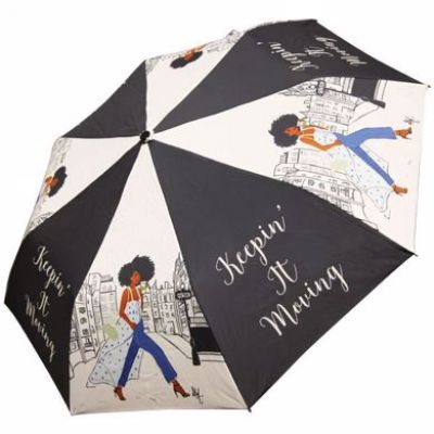 Keepin It Moving Black Art Umbrella