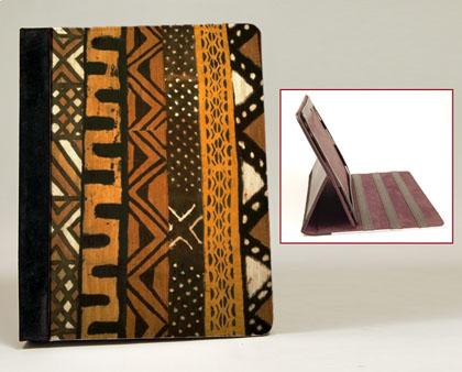 Mudcloth III iPad Folio Case with Stand